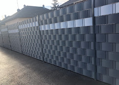 Panneaux brise-vue décoratifs en aluminium par Infini Paysage
